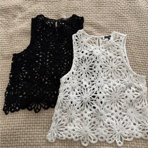Express lace tanks set of 2 size Small